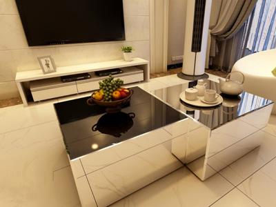 G73078 Verspiegelter Couchtisch